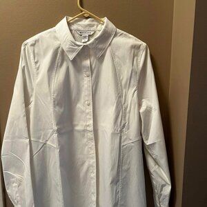 Athleta White Shirt- NWT! Size M